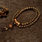 Buddha Stones Tibetan Sandalwood Protection Charm Mala Bracelet Mala Bracelet BS 1