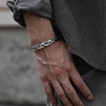 Buddha Stones Koi Fish Twisted Design Luck Wealth Cuff Bracelet Bangle Bracelet Bangle BS 11