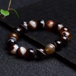 Buddha Stones Tibetan Sardonyx Happiness Positive Bracelet Bracelet BS 2