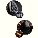 Buddha Stones Chinese Zodiac Natal Buddha Natural Black Obsidian Purification Necklace Pendant Necklaces & Pendants BS 4