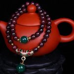 Buddha Stones Natural Garnet Blessing Bracelet Bracelet Necklaces & Pendants BS 8