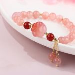Buddha Stones Natural Yanyuan Agate Cat Claw Paw Positive Bracelet Bracelet BS 2