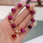 Buddha Stones Red Tiger Eye PiXiu Fox Protection Self Confidence Bracelet Bracelet BS 6