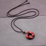 Buddha Stones Auspicious Clouds Relaxation Necklace Pendant Necklaces & Pendants BS 11