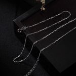 Buddha Stones Zen Cairn Labradorite Various Crystals Calm Pendant Necklace Necklaces & Pendants BS O Type Chain 18IN (46cm)