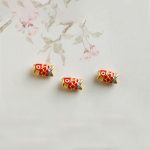 Buddha Stones 999 Gold Koi Fish Natural Garnet Protection Bracelet Bracelet BS 14