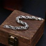 Buddha Stones Tibetan Om Mani Padme Hum Carved Amulet Creativity Bracelet Bracelet BS 2