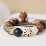 Buddha Stones Bodhi Seed Lotus Wisdom Peace Wrist Mala Bracelet Bracelet BS 13
