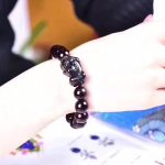Buddha Stones FengShui PiXiu Rainbow Obsidian Luck Bracelet Bracelet BS 5