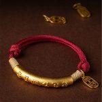 Buddha Stones 999 Sterling Silver Tibet Handmade Om Mani Padme Hum Fu Character TopRank Character Luck Braided Bracelet Bracelet BS 8