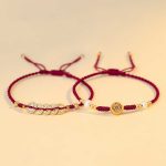 Buddha Stones Copper Coin Fortune Tree Luck Strength Braided Bracelet Bracelet BS 1