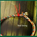 Buddha Stones 925 Sterling Silver Fu Character Zongzi Pattern Multicolored String Luck Handmade Braided Bracelet Bracelet BS 18