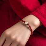 Buddha Stones 925 Sterling Silver Chinese Zodiac Natal Buddha Cinnabar Calm Bracelet Bracelet BS 11