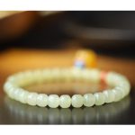 Natural Hetian Jade Pumpkin Amber Red Agate Crystal Prosperity Bracelet Bracelet BS 12