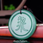 Buddha Stones Green Aventurine Yin Yang Balance Necklace Pendant Necklaces & Pendants BS 3