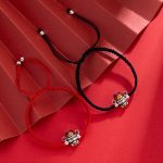 Buddha Stones God of Wealth Handmade Thread Luck Strength Braid Bracelet Bracelet BS 1