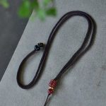 Buddha Stones Koi Fish Peace Buckle Copper Wealth Luck Necklace Pendant Necklaces & Pendants BS 7