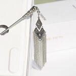 Buddha Stones Water Drop Lily of the Valley Flowers Tassels Confidence Hairpin Hairpin BS Prismatic