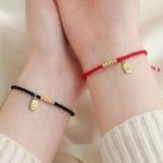 Buddha Stones Handmade Fu Character Charm Luck Fortune Rope Bracelet Bracelet BS 12