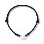Buddha Stones 999 Sterling Silver Bean Design Luck Connection Handmade Braided Bracelet Bracelet BS 12