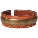 Buddha Stones 2Pcs Om Mani Padme Hum Dragon Phoenix Copper Leather Peace Cuff Bracelet Bangle Bracelet Bangle BS 2