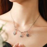 925 Sterling Silver Evil Eye Hamsa Symbol Prosperity Luck Chain Necklace Pendant Necklaces & Pendants BS 1