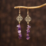 Healing Crystals Zen Cairn Confidence Earrings (Extra 30% Off | USE CODE: FS30) Earrings BS 13