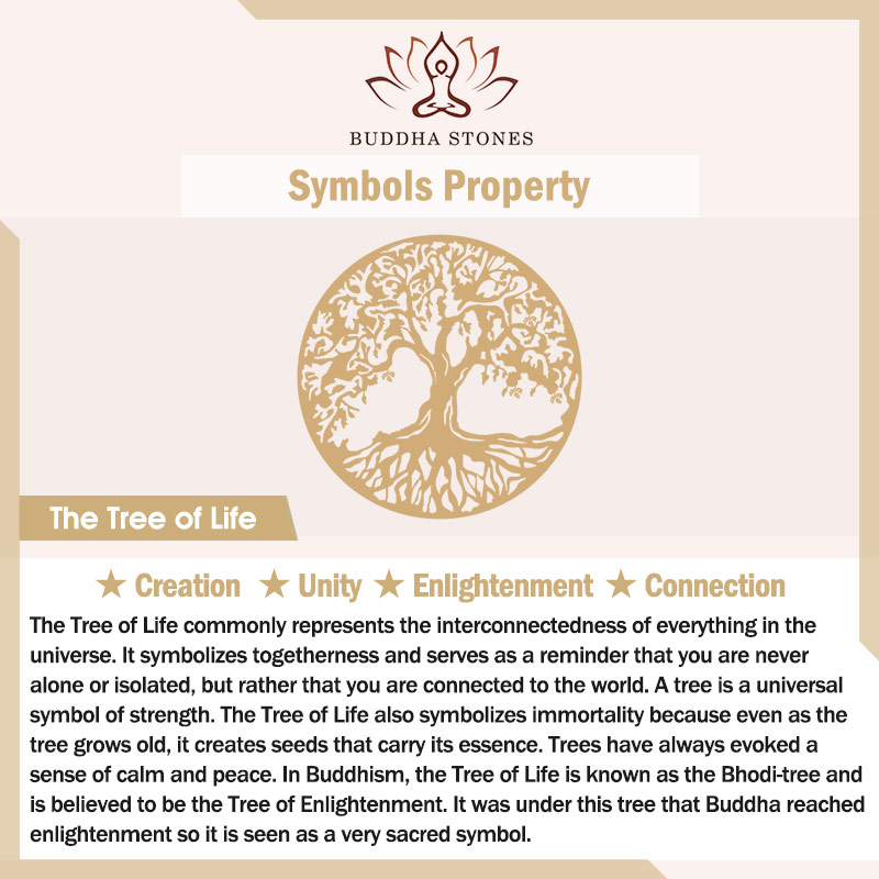 Buddha Stones Tree of Life Birds Creation Wall Art Wall Art BS 1