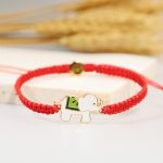 Tibetan Handmade 925 Sterling Silver Lucky Elephant Red String Bracelet (Extra 30% Off | USE CODE: FS30) Bracelet BS 1