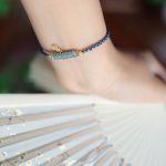 Buddha Stones 925 Sterling Silver Natural Jade Gourd Rutilated Quartz Fu Character Luck Braid Bracelet Bracelet BS 4