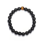 Buddha Stones 108 Mala Beads Frosted Stone Tiger Eye Balance Bracelet Necklace Pendant Bracelet Necklaces & Pendants BS 3
