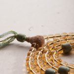 Buddha Stones 108 Mala Beads 925 Sterling Silver Citrine Sandalwood Turquoise Protection Prosperity Bracelet Mala Bracelet BS 15