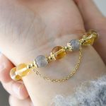 Buddha Stones Blessed Moon Citrine Abundant Energy Bracelet Bracelet BS 8