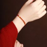 Buddha Stones 999 Gold Beads Luck King Kong Knot Handmade Braided Protection Bracelet Bracelet BS 16