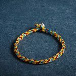 Buddha Stones "May you be safe and sound all year round" Lucky Multicolored Bracelet Bracelet BS 3