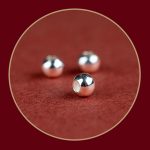 Buddhastoneshop 925 Sterling Silver Endless Knot Protection Luck Red String Bracelet Anklet