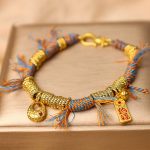 Buddha Stones Handmade Tibetan Lucky Fortune Multicolored Rope Braid Bracelet Bracelet BS 13-15.5cm