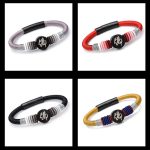 Buddha Stones Buddha Character Ebony Handcrafted Rope Bracelet Bracelet BS 21