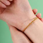 Buddha Stones Handmade Multicolored Dragon Scale Pattern Braid String Bracelet Bracelet BS 9