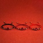 Buddha Stones Handmade Lotus Cinnabar Peace Buckle Blessing Braid Bracelet Bracelet BS 19