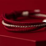 Buddha Stones 925 Sterling Silver Tibetan Zakiram Goddess of Wealth Luck Rope Bracelet Bracelet BS 3