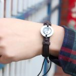 Buddha Stones Retro Yin Yang Leather Harmony String Bracelet Bracelet BS 6