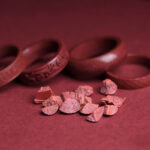 Buddha Stones Cinnabar Om Mani Padme Hum Auspicious Clouds Blessing Ring Ring BS 11