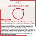 Buddha Stones Year of the Rabbit White Jade Happiness Red String Chain Bracelet Bracelet BS 11