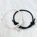 2Pcs Love Magnetic Couple String Strength Bracelet Bracelet BS 2
