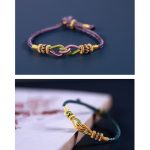 Buddha Stones Handmade Knotting Faith Strength Braid String Bracelet Bracelet BS 7