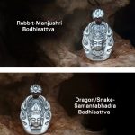 Buddha Stones Chinese Zodiac Natal Buddha Om Mani Padme Hum Lotus Compassion Necklace Pendant Necklaces & Pendants BS 21