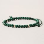 Buddha Stones Natural Malachite Protection Calmness String Bracelet