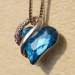 Buddha Stones Love Heart Birthstone Healing Energy Necklace Pendant Necklaces & Pendants BS 30