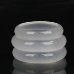 Buddha Stones Natural Translucent Golden Silk Jade Wealth Luck Bracelet Bangle Bracelet Bangle BS 9